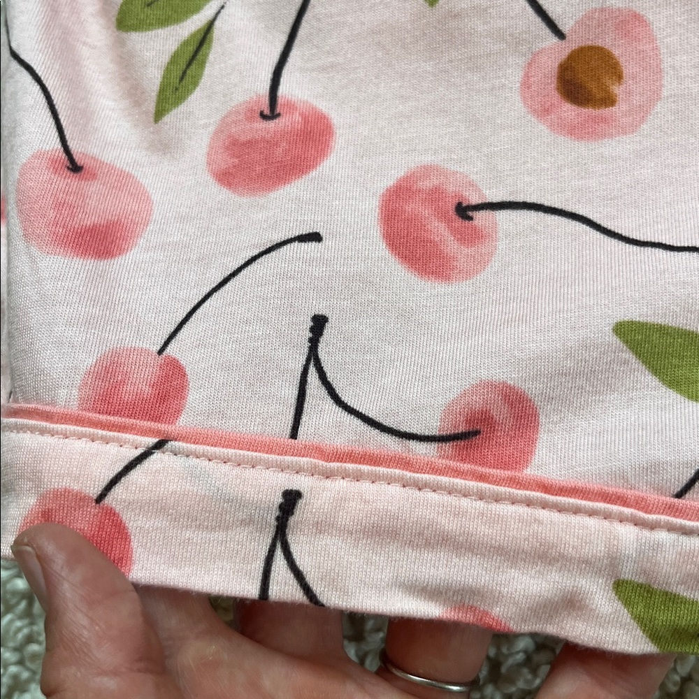 PJ SALVAGE Cherry Print PJ Set with Matching Headband NWT* Size XL - Picture 8 of 16